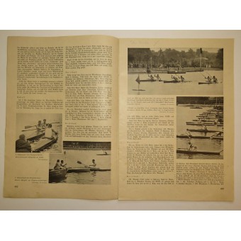 Zeitschrift Kanu-Sport, Faltboot-Sport, Nr.25, 17. September 1938, 24 Seiten. Espenlaub militaria